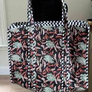 BRAND NEW Indian Handmade Quilted Shopping Tote Bag Women’s Beach Wear Bag